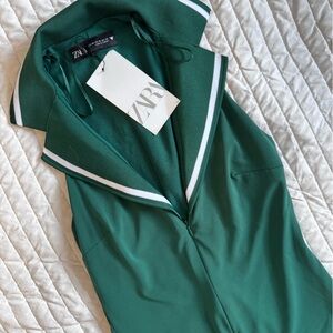 Zara Emerald Green Mini Dress